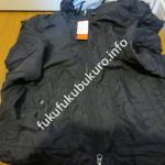 黒色ナイロンジャケット