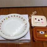 ミスド福袋2015ミッフィーお皿・リラックマレンジ対応フードボックス