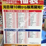 ビックカメラ新宿西口店2016福袋種類看板1
