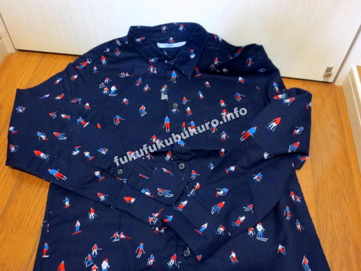 長袖シャツ_グラニフ福袋2017中身公開ネタバレ