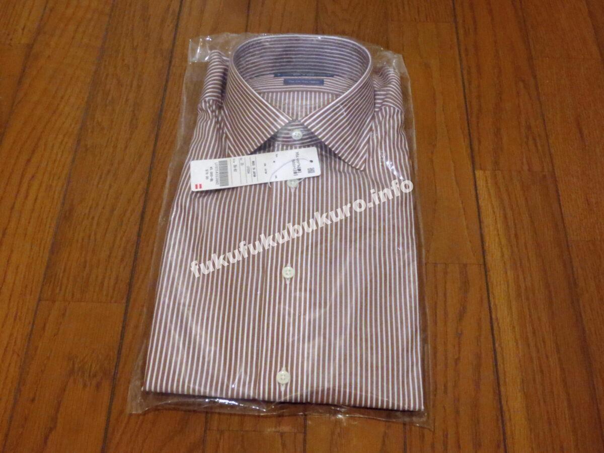 鎌倉シャツ福袋2018中身公開ネタバレスリムフィットブラウン系