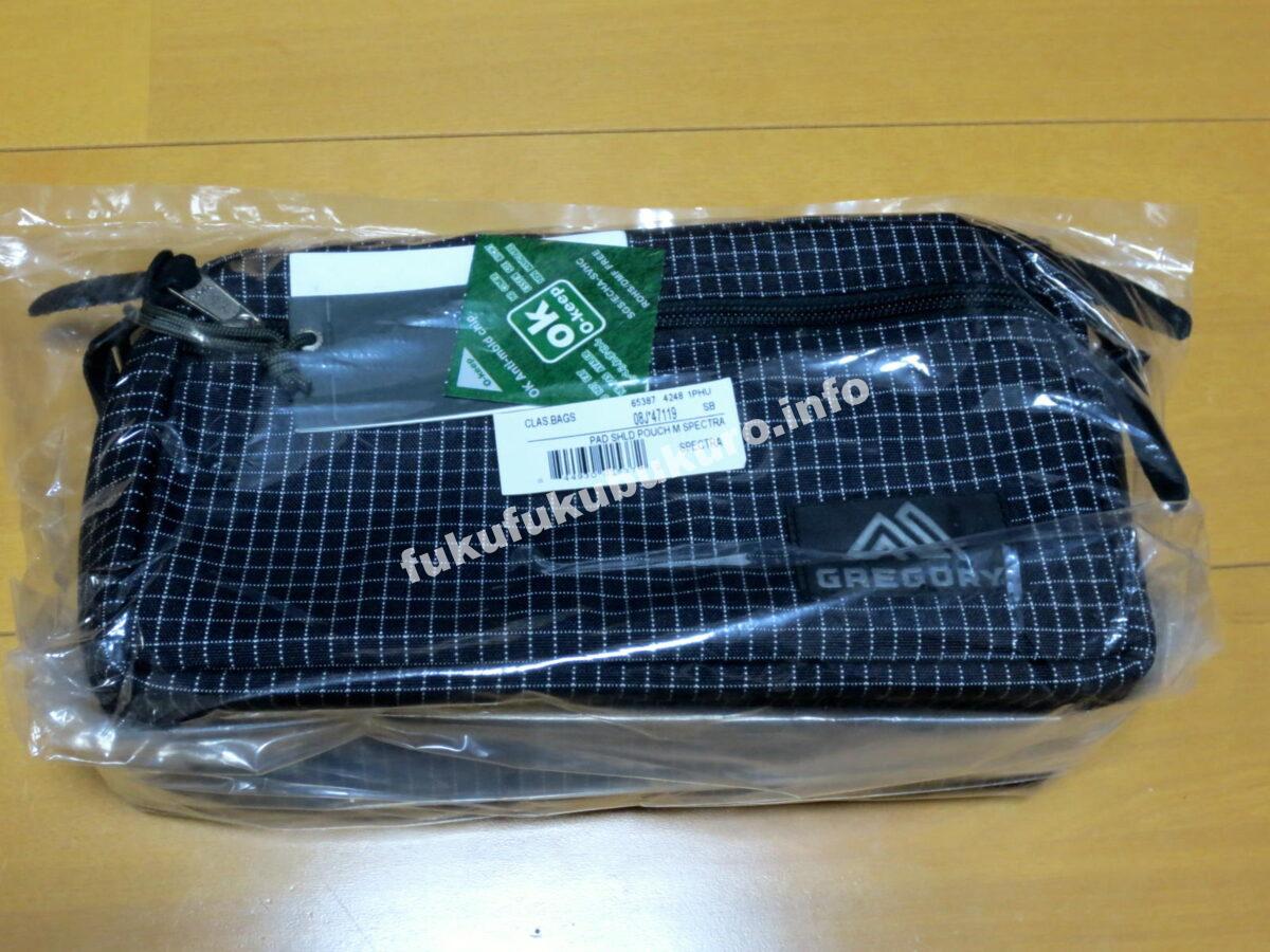 パデッドショルダーポーチMグレゴリーバッグ2019年福袋中身公開ネタバレ